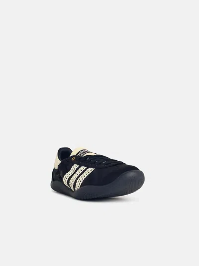Adidas Originals By Wales Bonner 'karintha Lo Satin' Black Fabric Sneakers In Black
