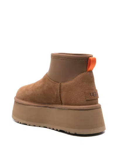 Ugg 50mm Classic Mini Dipper Suede Boots In Brown
