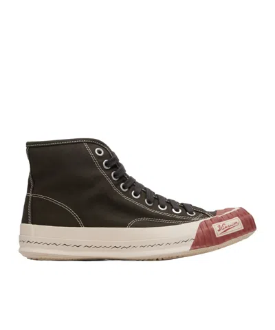 Visvim Skagway Hi Alta High-heeled Sports Shoes In Multi