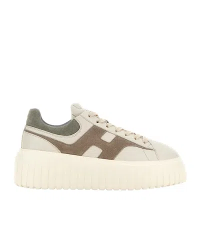 Hogan H-stripes Sneakers In Multi