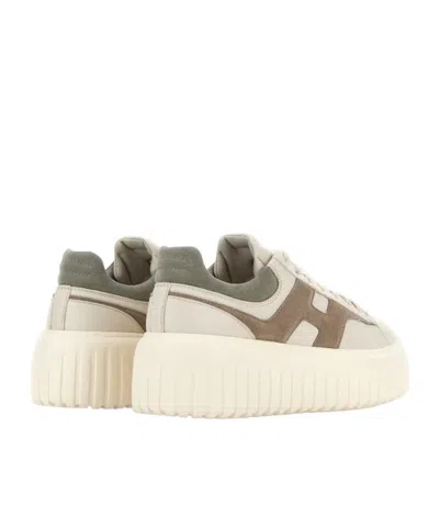Hogan H-stripes Sneakers In Multi