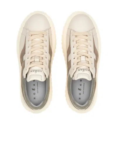 Hogan H-stripes Sneakers In Multi