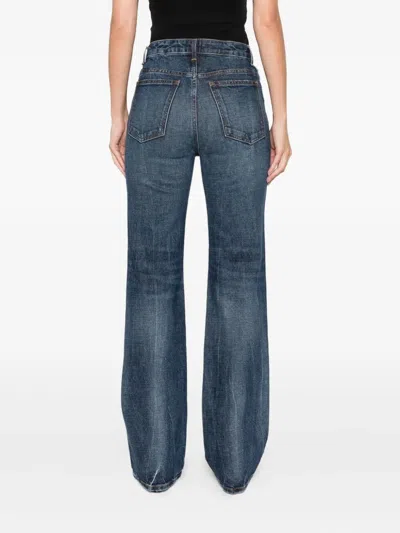 Khaite Danielle High-rise Jeans In Blue
