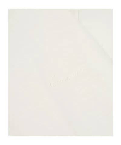 Essentials Embroidered Essential Tee In White