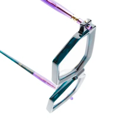 Kuboraum Maske P26  Marble Green In Black