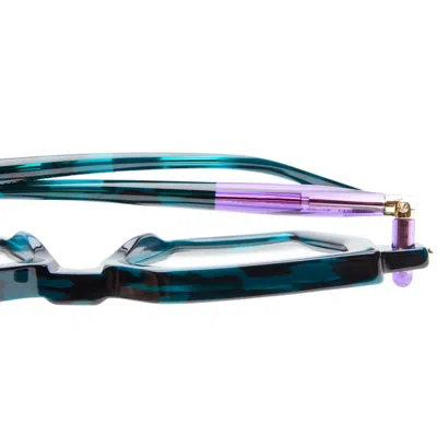 Kuboraum Maske P26  Marble Green In Black