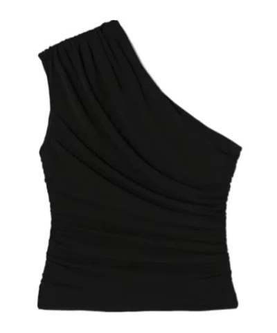 Tory Burch Jersey Top In Black