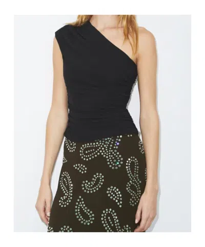 Tory Burch Jersey Top In Black