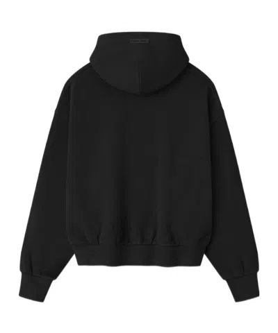 Essentials Classic Fleece Hoodie In Black