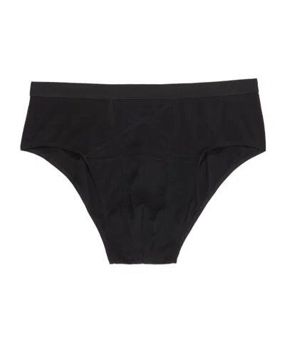 Rick Owens Penta Brief In Black