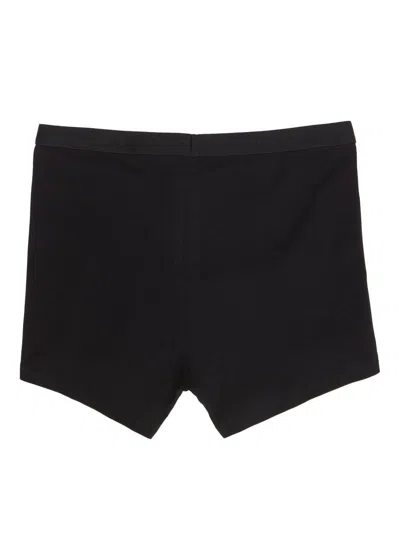 Rick Owens Modern Boxer Brief Seam Detail In Black
