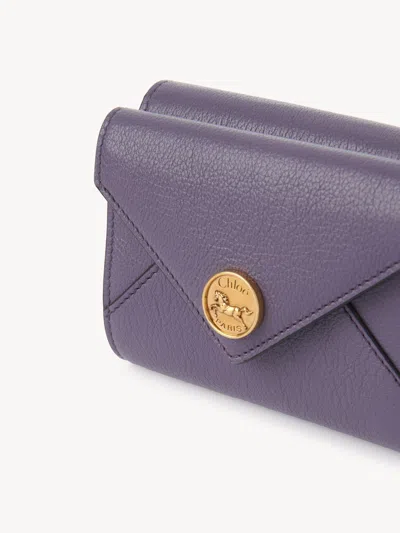 Chloé Tri-fold Envelope Wallet In Multi