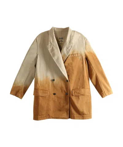 Uma Wang Kort Jacket In Brown