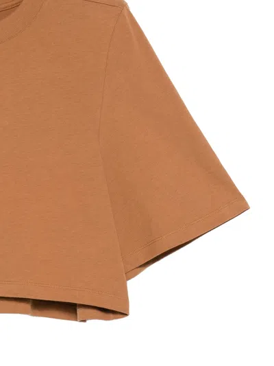 Isabel Marant Crew Neck T-shirt In Brown