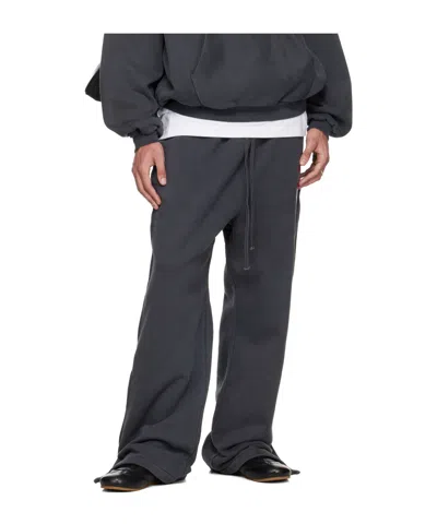 Essentials Holiday Heavy Fleece Tearaway Sweatpants In Gray