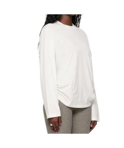 Essentials Cotton-blend Jersey T-shirt. In White
