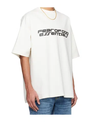 Essentials Ponte 90s Tee In White