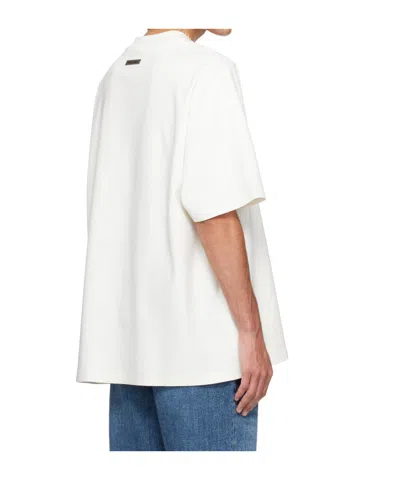 Essentials Ponte 90s Tee In White