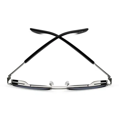 Marc Jacobs Logo Sunglasses In Silver