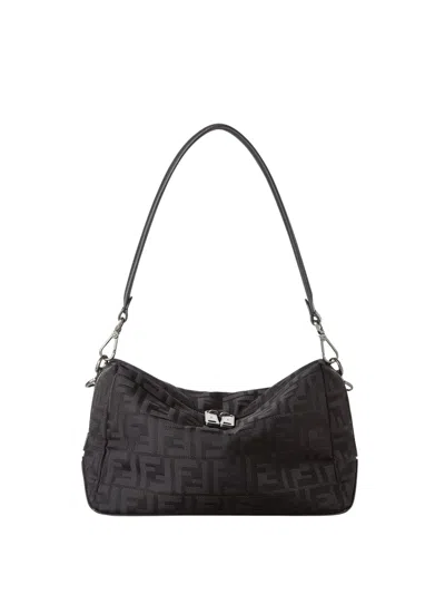 Fendi Medium Squared Ff Bag For Him In Neutral
