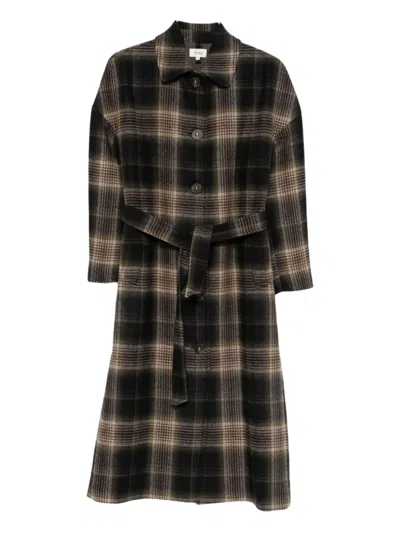 Diega Long Coat Mingo In Black