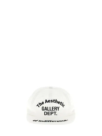 Gallery Dept. Aesthetic Of Indifference Embroidered Cap In Black