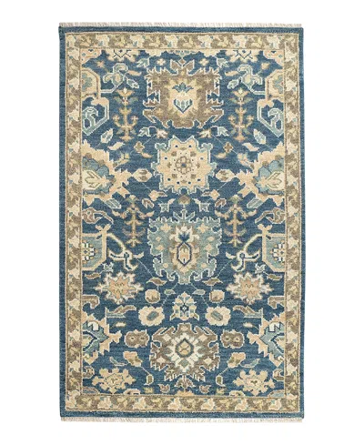 Dash & Albert By Annie Selke Dash Albert By Annie Selke Da2314 Camille Area Rug, 5'0x8'0 In Blue