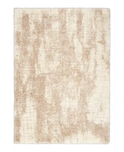 Nourison Home Dreamy Shag Drs01 Area Rug, 5'3 X 7'3 In Brown