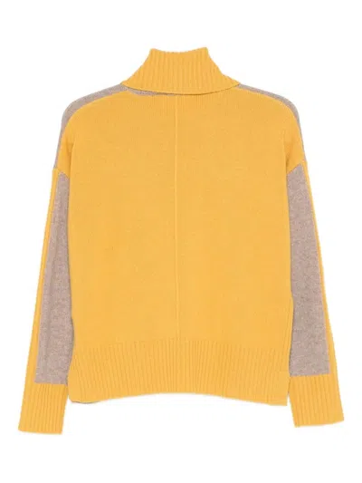 Absolut Cashmere Cashmere Combo Chesnut Jersey In Brown