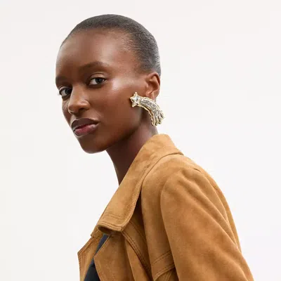 Coach Shooting Star Earring In Multi