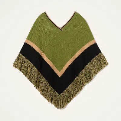 La Doublej Dreamcatcher Poncho In Multi