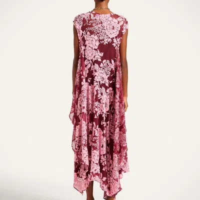 La Doublej Do It All Lacey Dress In Animal Print