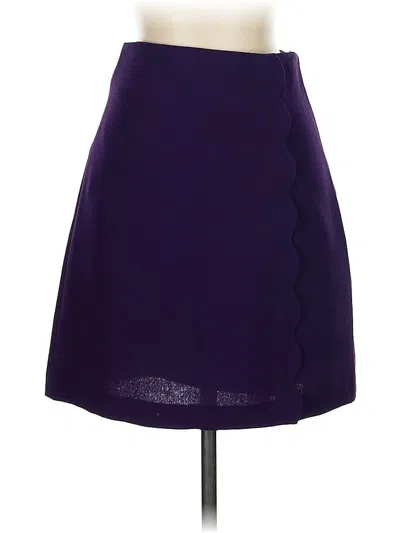 Pre-owned Club Monaco Formal Skirt In Purple