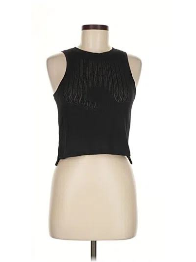 Pre-owned Lululemon Athletica Active Tank Top In Black