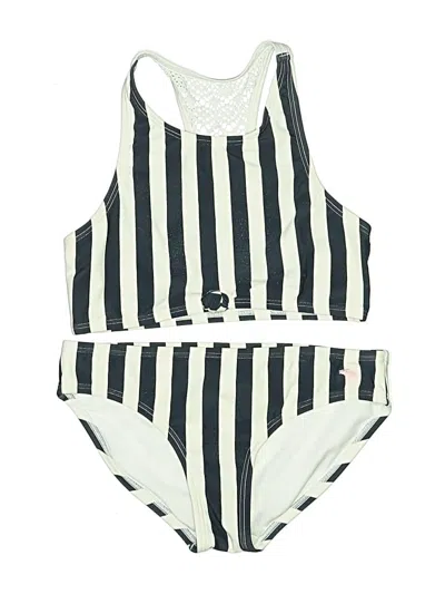 Pre-owned Abercrombie Kids' Two Piece Swimsuit In White