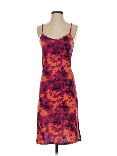 Pre-owned Prettylittlething Cocktail Dress In Purple