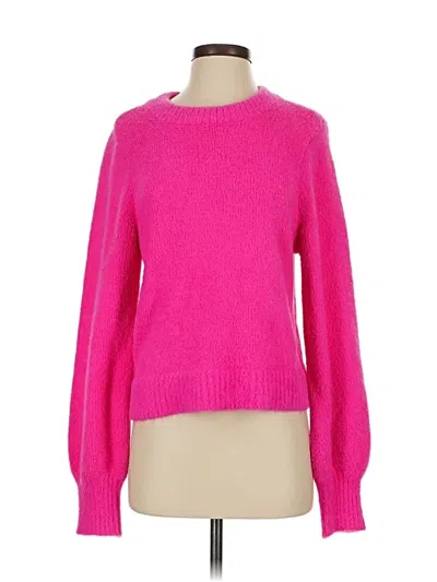 Pre-owned Lovers & Friends Pullover Sweater In Pink