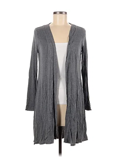 Pre-owned Felina Cardigan Sweater In Gray