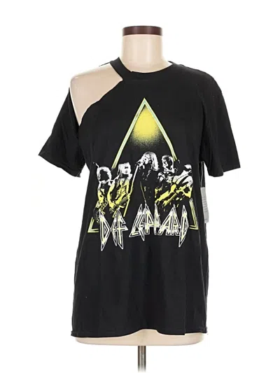 Missguided Short Sleeve T-shirt In Black