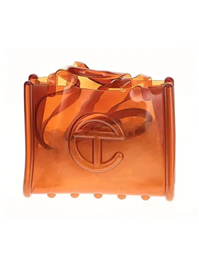 Pre-owned Melissa X Telfar Tote Bag In Brown