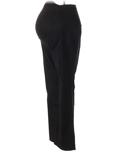 Pre-owned Liz Lange Maternity Casual Pants In Black