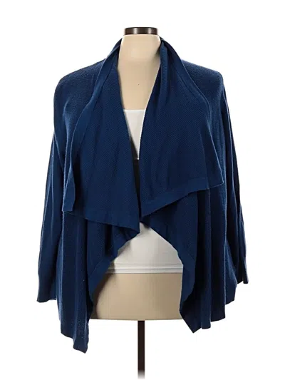 Pre-owned Stylus Cardigan Sweater In Blue