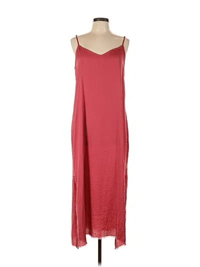 Pre-owned Aerie Casual Dress In Burgundy