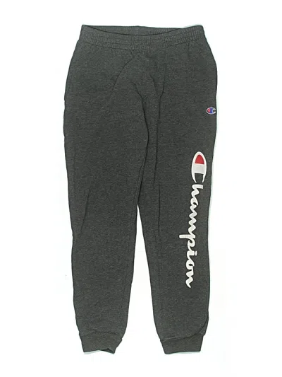 Pre-owned Champion Kids' Sweatpants In Gray
