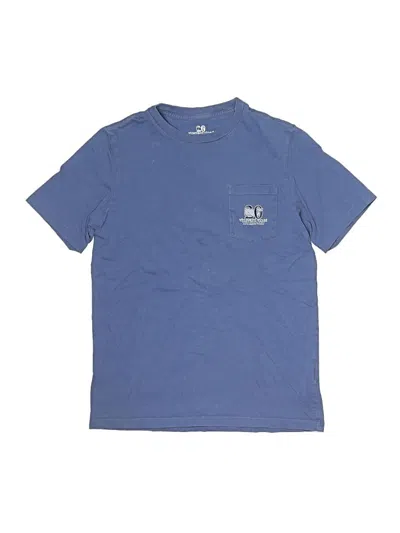 Pre-owned Vineyard Vines Kids' Short Sleeve T-shirt In Blue