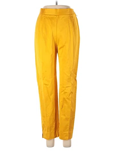 Pre-owned Moschino Cheap And Chic Casual Pants In Yellow