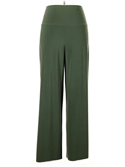 Pre-owned Norma Kamali Casual Pants In Green