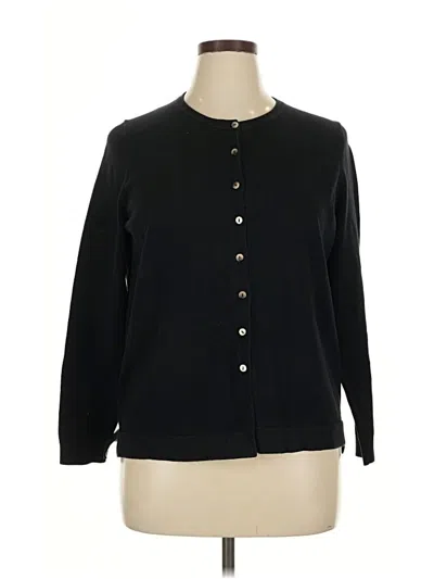 Pre-owned Boden Cardigan Sweater In Black