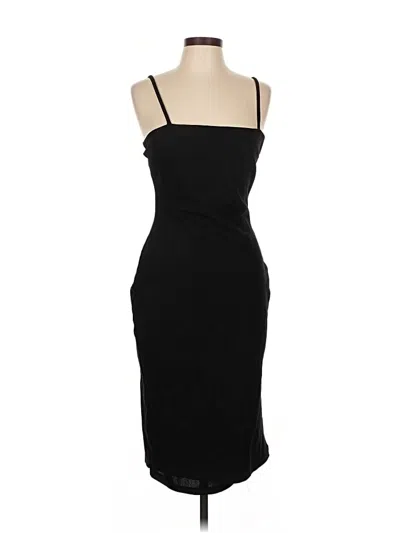 Pre-owned Lulus Cocktail Dress In Black