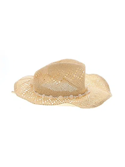 Pre-owned Unbranded Sun Hat In Brown